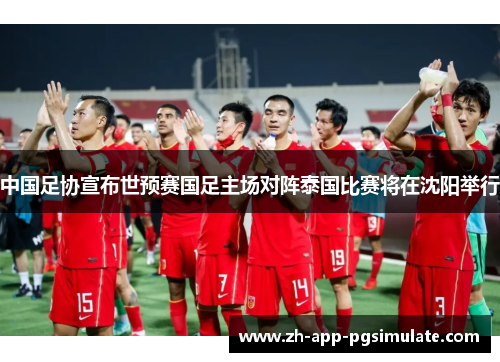 中国足协宣布世预赛国足主场对阵泰国比赛将在沈阳举行